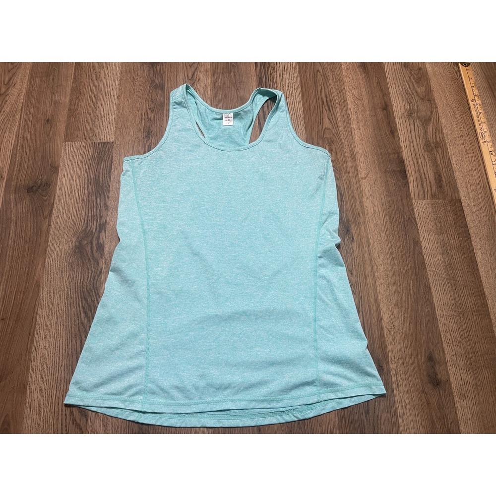 Neleus Tank Top, Women's Size Large, Blue, Athletic Wear, Racerback